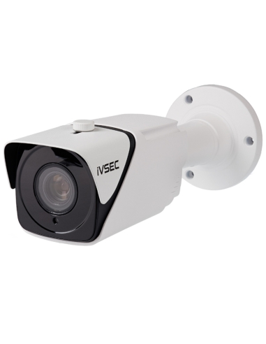 IVSEC 5MP IP Motorised Zoom Bullet Security Camera 5-50mm Lens 80m IR Range - IVNC528XB