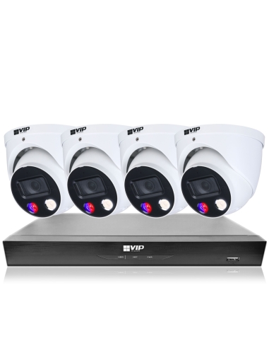 VIP Vision 6MP 6600 Series AI IP NVR 2TB Colour NKPRO-86604D