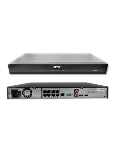 VIP Vision 6MP 6600 Series AI IP NVR - 2TB HDD - NKPRO-86606D