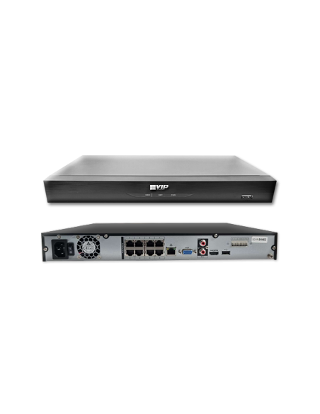 VIP Vision 6MP 6600 Series AI IP NVR - 2TB HDD - NKPRO-86606D VIP Vision 6MP 6600 Series AI IP NVR - 2TB HDD - NKPRO-86606D