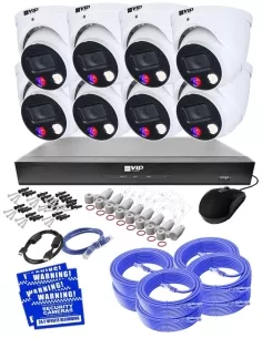 Enhance Security with VIP Vision 6MP 6600 Series 8Ch AI IP NVR - 2TB HDD - Colour Night Vision 2