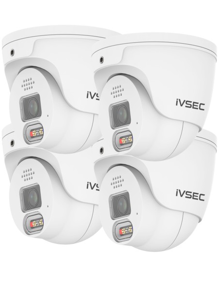IVSEC PRO 880D 8MP 4K 106° 25fps AI PoE ONVIF IVNC-880D-AI-4PK