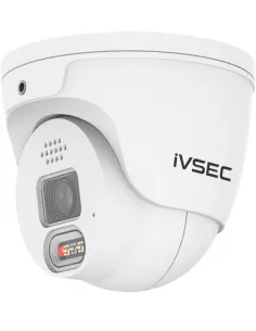 IVSEC 850D 8MP 4K 110° AI PoE ONVIF Advance Deterrent Dome IVNC-850D-2PK 2