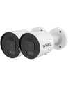 IVSEC PRO 880B 8MP 4K 106° 25fps Sony Starvis Sensor w Advanced AI PoE ONVIF Bullet Camera (2-PACK)