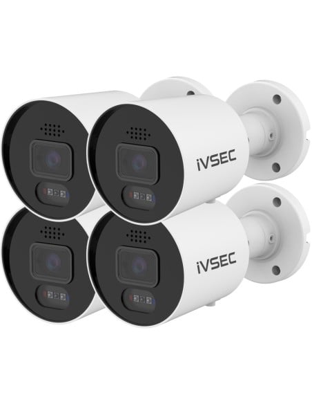 IVSEC PRO 880B 8MP 4K 106° 25fps Sony Starvis IVNC-880B-AI-4PK