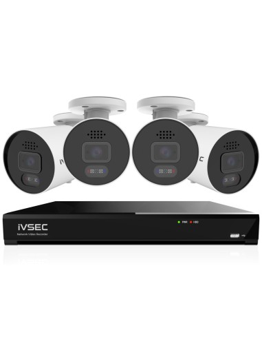 IVSEC PRO 8MP 4K PRO-AI 2TB 8CH 4x880B Cam 25fps IVK8P-8804B