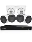 IVSEC PRO 8MP 4K PRO-AI 2TB 8CH 4x880B + 2x880D Cam 25fps Sony Starvis NVR CCTV Security Kit (8x6)