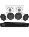 IVSEC PRO 8MP 4K PRO-AI 2TB 8CH 4x880B + 2x880D Cam 25fps Sony Starvis NVR CCTV Security Kit (8x6)