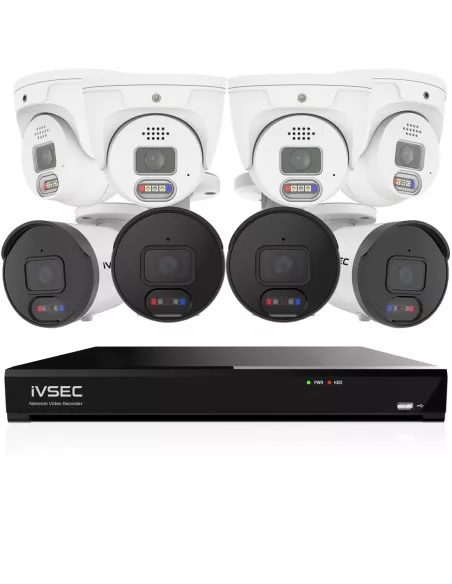 IVSEC 8MP 4K AI 4TB 16CH 4x850B + 4x850D Cameras IVK16L-8504B4D IVSEC 8MP 4K AI 4TB 16CH 4x850B + 4x850D Cameras IVK16L-8504B4D
