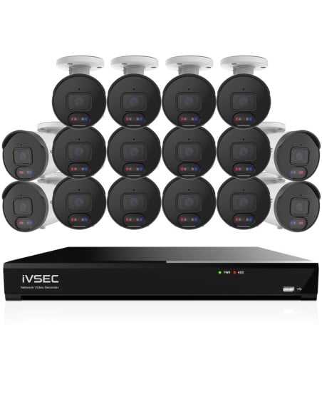 IVSEC 8MP 4K AI 4TB 16CH 16x850B Bullet Cameras IVK16L-85016B IVSEC 8MP 4K AI 4TB 16CH 16x850B Bullet Cameras IVK16L-85016B