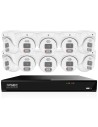 IVSEC 8MP 4K AI 4TB 16CH 10x850D Dome Cameras UHD NVR CCTV Security System (16x10)