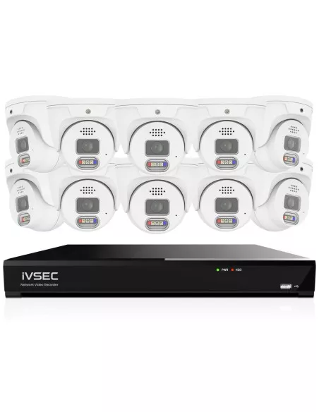 IVSEC PRO 16CH 8MP 4K AI 4TB 10x880D Cam 25fps IVK16P-88010D IVSEC PRO 16CH 8MP 4K AI 4TB 10x880D Cam 25fps IVK16P-88010D