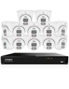 IVSEC PRO 16CH 8MP 4K AI 4TB 12x880D Cam 25fps Sony Starvis NVR CCTV Security Kit (16x12)
