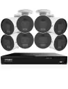 IVSEC PRO 16CH 8MP 4K AI 4TB 8x880B Cam 25fps Sony Starvis NVR CCTV Security Kit (16x8)