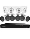 IVSEC PRO 16CH 8MP 4K AI 4TB 6x880B + 4x880D Cam 25fps Sony Starvis NVR CCTV Security Kit (16x10)