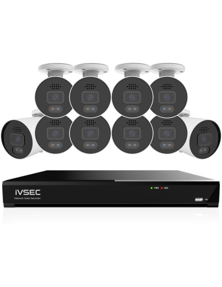 IVSEC PRO 16CH 8MP 4K AI 4TB 10x880B Cam 25fps IVK16P-88010B IVSEC PRO 16CH 8MP 4K AI 4TB 10x880B Cam 25fps IVK16P-88010B