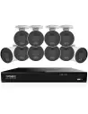 IVSEC PRO 16CH 8MP 4K AI 4TB 10x880B Cam 25fps Sony Starvis NVR CCTV Security Kit (16x10)