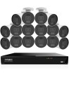 IVSEC PRO 16CH 8MP 4K AI 4TB 16x880B Cam 25fps Sony Starvis NVR CCTV Security Kit (16x16)
