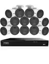 IVSEC PRO 16CH 8MP 4K AI 4TB 14x880B Cam 25fps Sony Starvis NVR CCTV Security Kit (16x14)