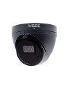 IVSEC 5MP Black Turret Dome 99° SMD Mic ONVIF Security IP Camera