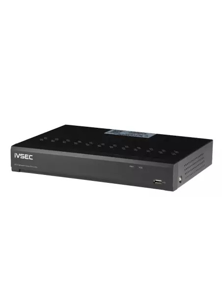 iVSEC 8MP 4x IP Deterrence Camera 8Ch 4TB PoE NVR IVK-51B