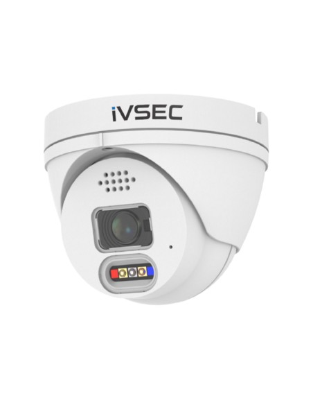 iVSEC 8MP 4x IP Deterrence Camera 8Ch 4TB PoE NVR IVK-51B