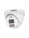 iVSEC 8MP 4x IP Deterrence Camera 8Ch 4TB PoE NVR 4K Surveillance Kit - IVK-51B
