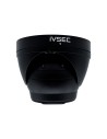 IVSEC 5MP Black Turret Dome 99° SMD Mic ONVIF Security IP Camera