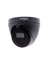 IVSEC 5MP Black Turret Dome 99° SMD Mic ONVIF Security IP Camera