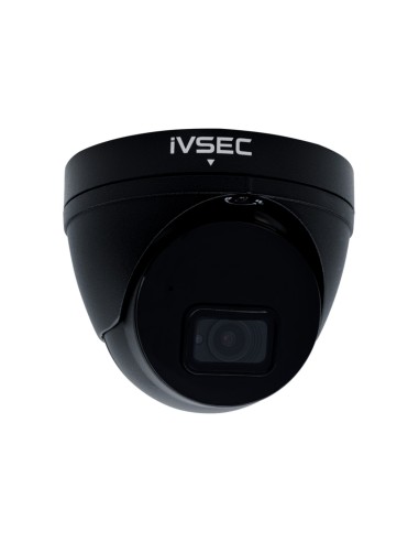 IVSEC 5MP Black Turret Dome 99° SMD Mic ONVIF IVNC110XC-BLK