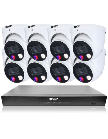 Enhance Security with VIP Vision 6MP 6600 Series 8Ch AI IP NVR - 2TB HDD - Colour Night Vision Enhance Security with VIP Vision 6MP 6600 Series 8Ch AI IP NVR - 2TB HDD - Colour Night Vision