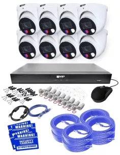 VIP Vision 8MP 8600 Series 16Ch AI IP NVR 4TB HDD Colour NKPRO-168608D 2