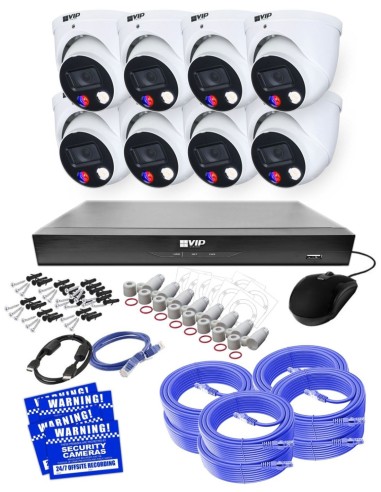 VIP Vision 8MP 8600 Series 16Ch AI IP NVR 4TB HDD NKPRO-168608D