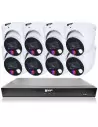 VIP Vision 8MP 8600 Series 8Ch AI IP NVR 2TB 8x SMD+ Dome Cameras (8x8) - NKPRO-88608D
