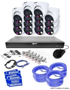 VIP Vision 8MP 8600 Series 16Ch AI IP NVR 4TB 14x ID3 SMD+ NKPRO-1686014D 2