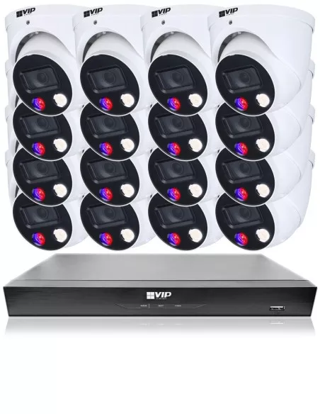 VIP Vision 8MP 8600 Series 16Ch AI IP NVR 4TB 16x NKPRO-1686016D