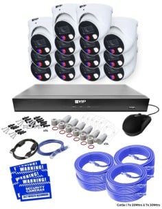 VIP Vision 6MP 6600 Series 16Ch AI IP NVR 4TB HDD Colour NKPRO-1666014D 2