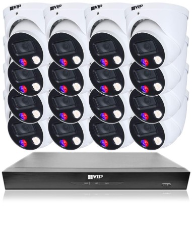 VIP Vision 6MP 6600 Series 16Ch AI IP NVR 4TB HDD NKPRO-1666016D