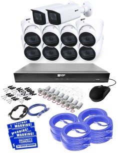 VIP Vision 8MP 8400 Series 16Ch IP NVR 4TB HDD 8x Pro AI NKPRO-168408D2B 2