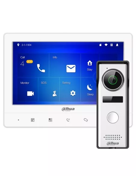 Dahua 4 Wire Basic Indoor Intercom Kit - DHI-KTA02-V2