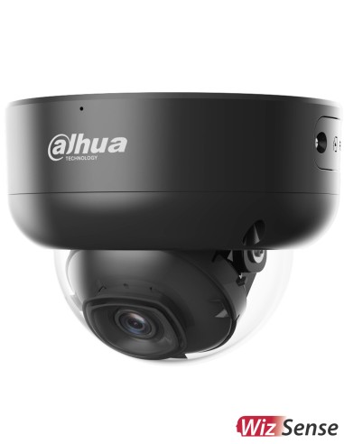 Dahua Security Camera 8MP IR Fixed-focal Dome WizSense IP Camera Black DH-IPC-HDBW3866EP-AS-AUS-BLK