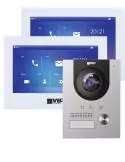VIP Vision Complete Premium Video IP Intercom Kit Flush Mounted 2x Door Station - INTIPRKITG-P