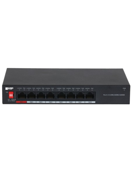 VIP Vision VSPOE-SWB8G 8-port Unmanaged Gigabit Hi-PoE Network Switch