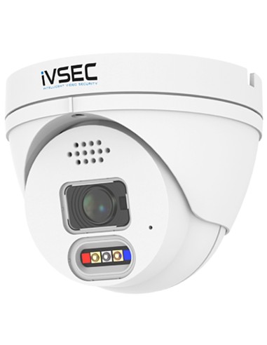 IVSEC 8MP 4K Ultra HD LED Alert Colour Night-Vision 2-Way Audio - IVNC319XA