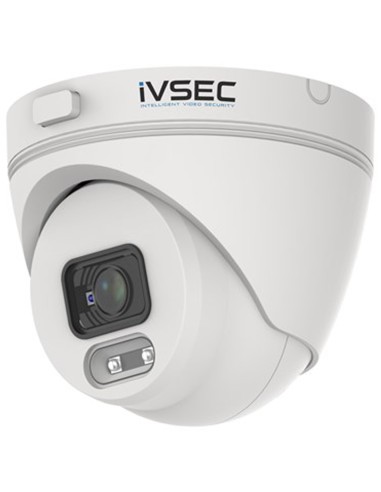 IVSEC 4MP Turret Dome 88° SMD Mic ONVIF Security IP Camera - IVNC000XA