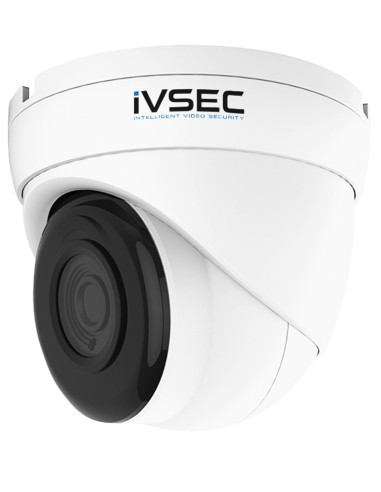 IVSEC 12MP HD IP 30M 87° IR Night-Vision Audio Dome Security Camera - IVNC340XA