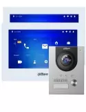 Dahua White 7inch 2MP 2-Wire 2 Screen Intercom Villa Kit - DHI-VT2W2M2S-KIT