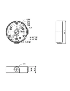 Adapter / Junction Box for Surveillance Cameras 2
