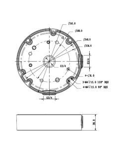 Adapter / Junction Box for Surveillance Cameras 2
