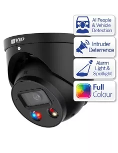 VIP Professional AI Series 8MP Fixed Deterrence Turret VSIPP-8DG-ID3-B 2